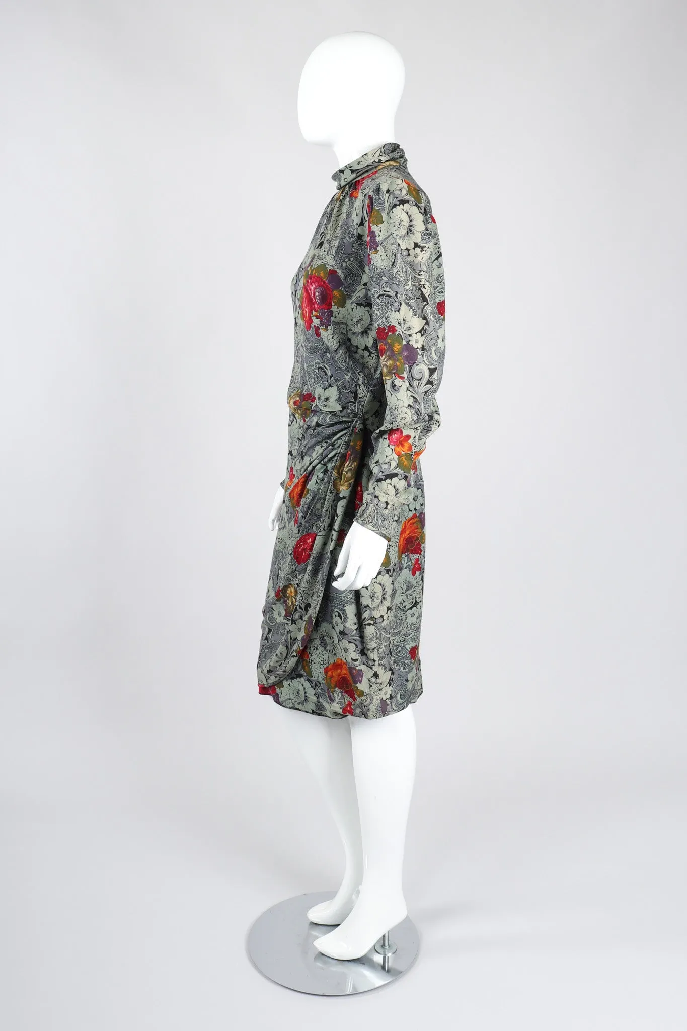 Parallèle Floral Lace Print Dress