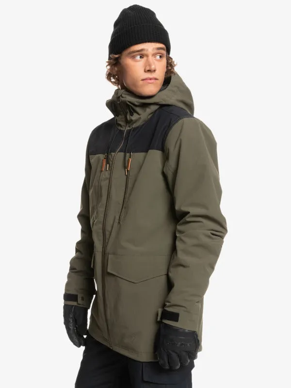 Quiksilver Mens Fairbanks Insulated Snow Jacket