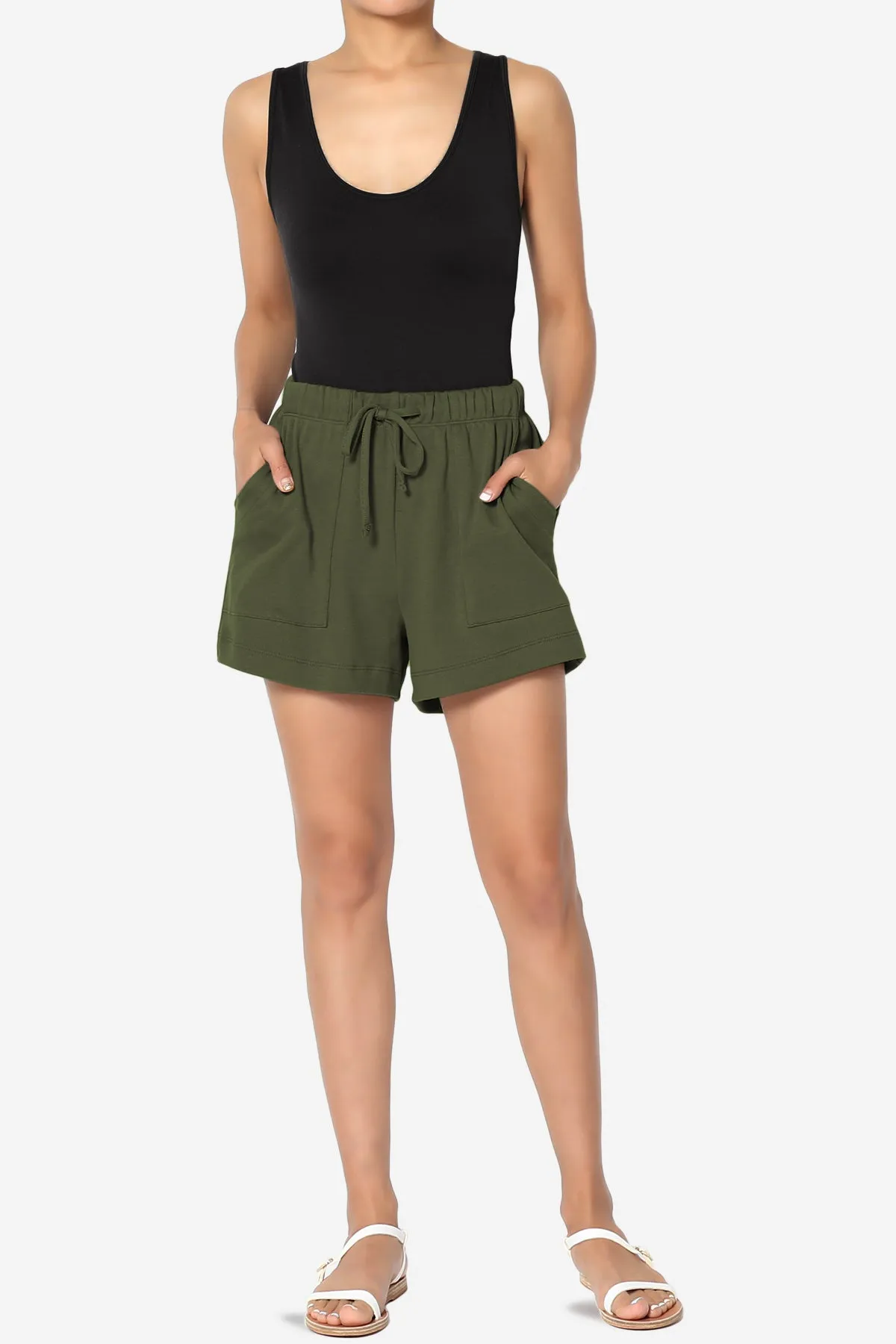 Ritz Drawstring Sweat Shorts PLUS