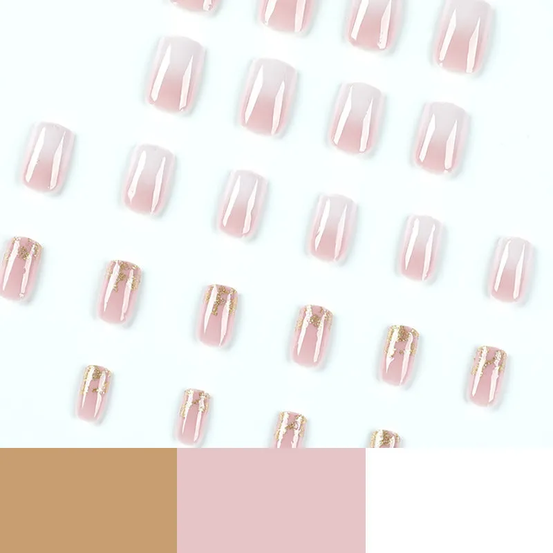 Square gold in gradual white